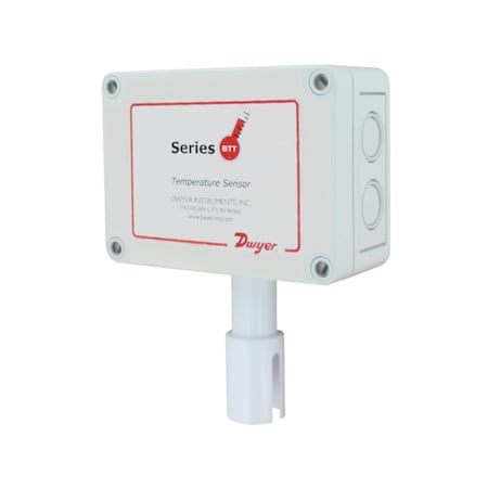 Dwyer Instruments Outside Air Temperature Transmitter with 4 to 20 mA Output BTT-O25-1